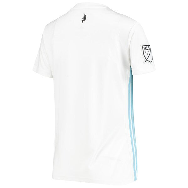 Minnesota United FC adidas Women's 2020 Away Team Replica Jersey - White - Image 3