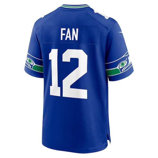 12s Seattle Seahawks Nike Alternate 50th Season Game Jersey - Royal - Image 3