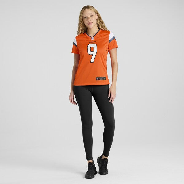 Talanoa Hufanga Denver Broncos Nike Women's Team Game Jersey - Orange - Image 4