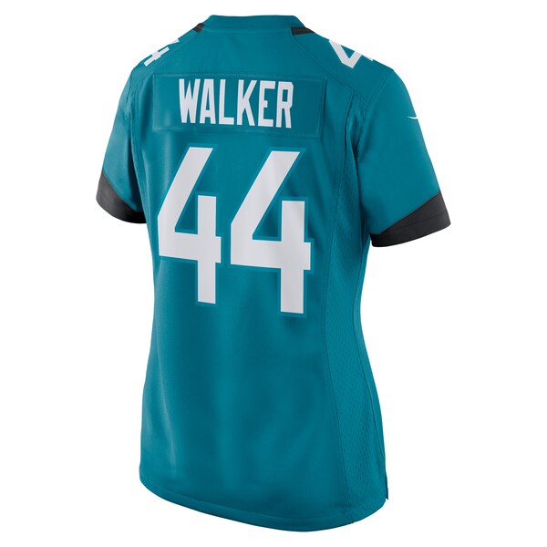 Travon Walker Jacksonville Jaguars Nike Women's Player Jersey - Teal - Image 3