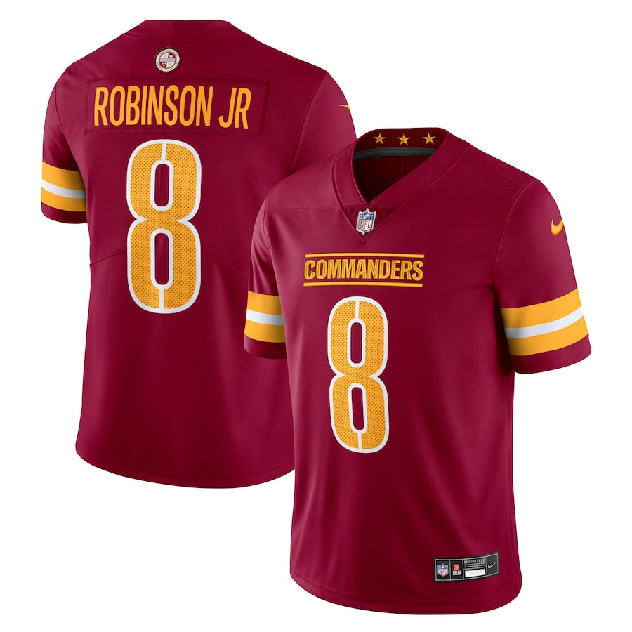 Brian Robinson Jr. Washington Commanders Nike Vapor Untouchable Limited Jersey - Burgundy