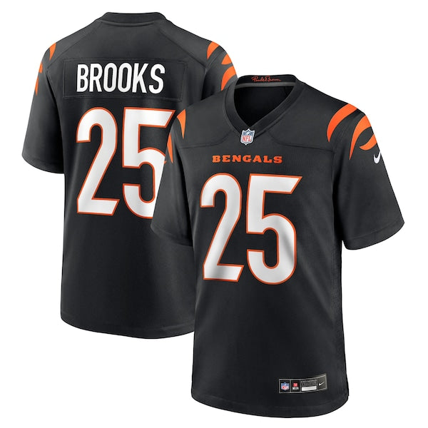 Tahj Brooks Cincinnati Bengals Nike Team Game Jersey - Black