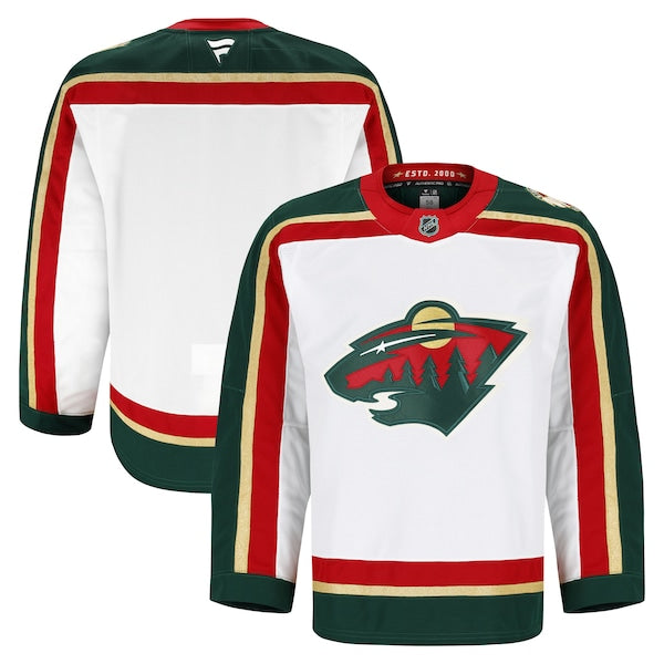 Minnesota Wild 25th Anniversary Authentic Pro Jersey - White/Green - Image 2