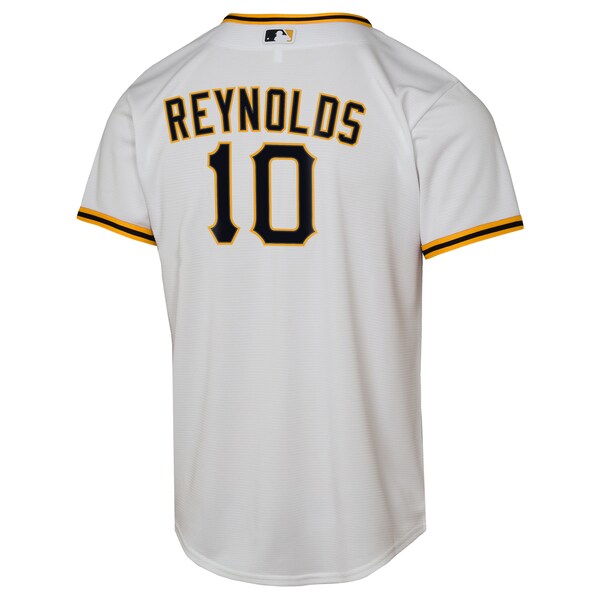Bryan Reynolds Pittsburgh Pirates Nike Youth Home Replica Jersey - White - Image 3