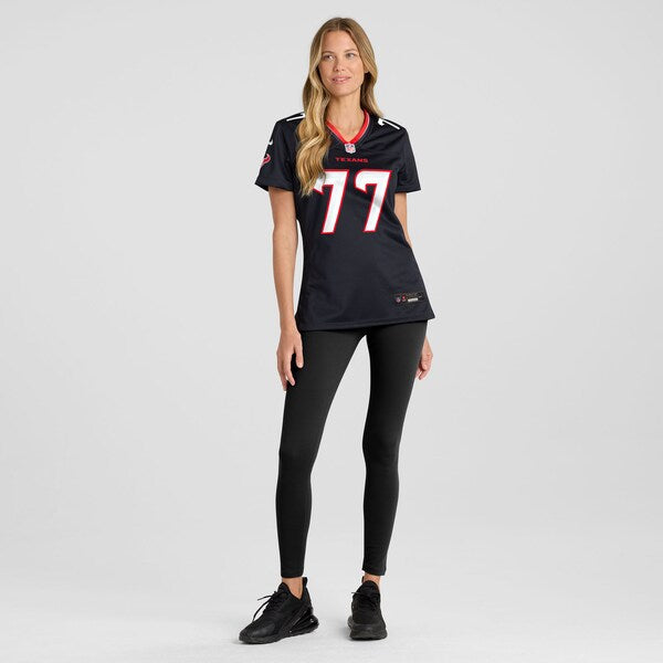 Trenton Brown Houston Texans Nike Women's Team Game Jersey - Navy - Image 5