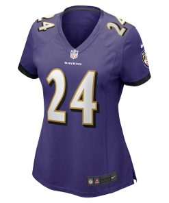 Alternative view of Jadeveon Clowney Baltimore Ravens Nike Women's  Game Jersey -  Purple