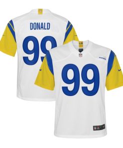 Aaron Donald Los Angeles Rams Nike Youth Game Jersey - White/Royal