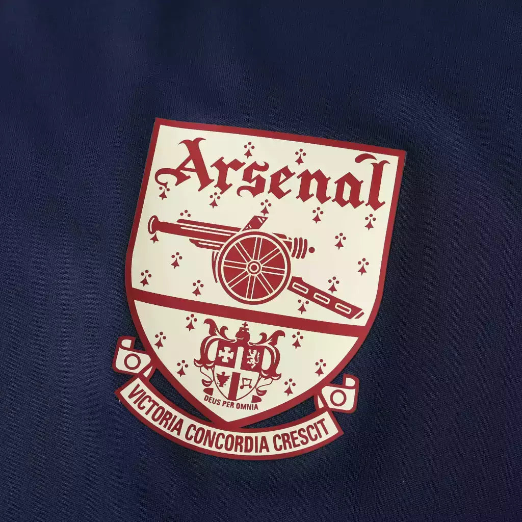 Men's Arsenal Adidas Originals 2024-25 Fan Shirt - Navy Blue - Image 3