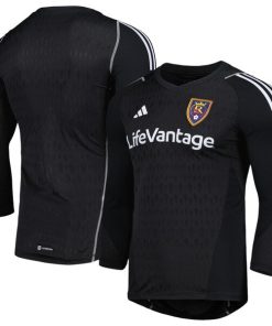 Real Salt Lake adidas 2024 Goalkeeper Long Sleeve Replica Jersey - Black