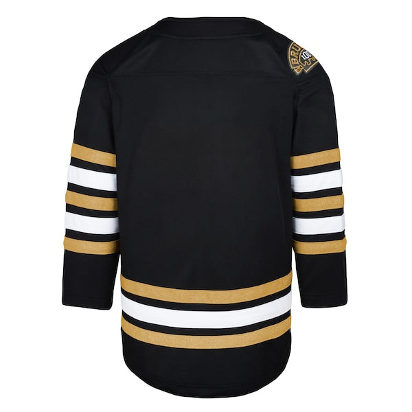 Boston Bruins Youth 100th Anniversary Premier Jersey - Black - Image 3