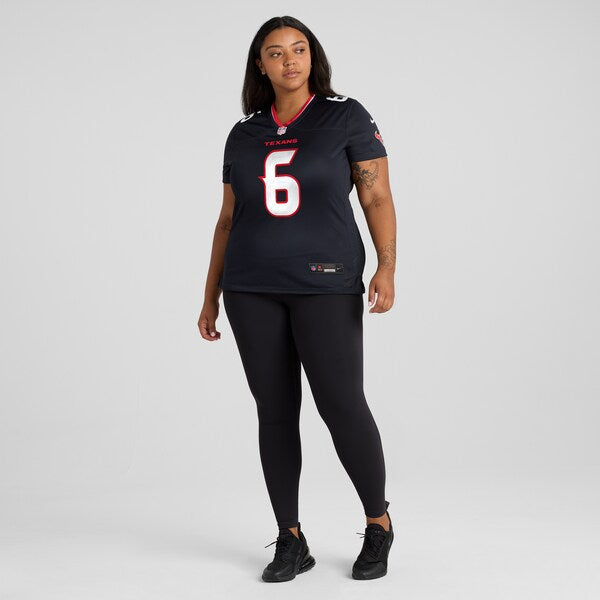 Tommy Townsend Houston Texans Nike Women's Team Game Jersey - Navy - Image 7