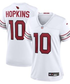 Alternative view of DeAndre Hopkins Arizona Cardinals Nike Women's Player Jersey - White/Black/Cardinal