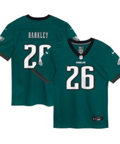 Saquon Barkley Philadelphia Eagles Nike Toddler Game Jersey - Midnight Green