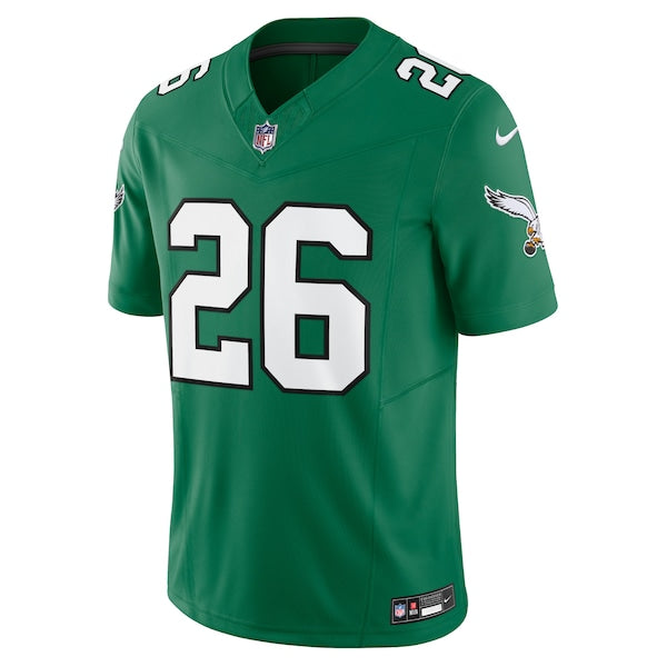 Saquon Barkley Philadelphia Eagles Nike Alternate Vapor F.U.S.E. Limited Jersey - Kelly Green/Green - Image 3