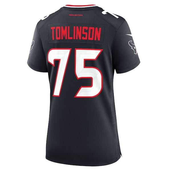 Laken Tomlinson Houston Texans Nike Women's Team Game Jersey - Navy - Image 3