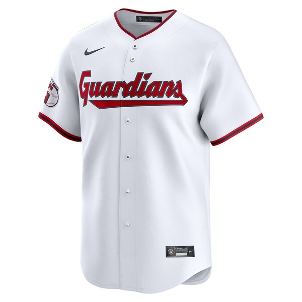 Cleveland Guardians Nike Home Limited Custom Jersey - White - Image 2