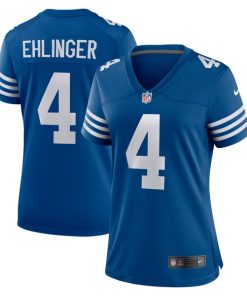 Sam Ehlinger Indianapolis Colts Nike Women's Game Player Jersey - Blue/Royal