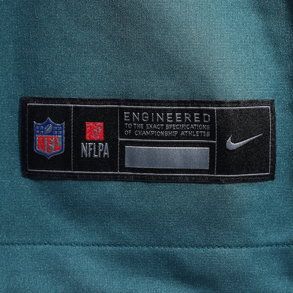 Milton Williams Philadelphia Eagles Nike Team Game Jersey - Midnight Green - Image 6
