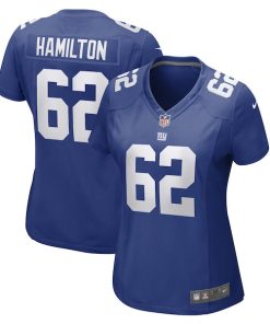 Devery Hamilton New York Giants Nike Women's Game Player Jersey - Royal