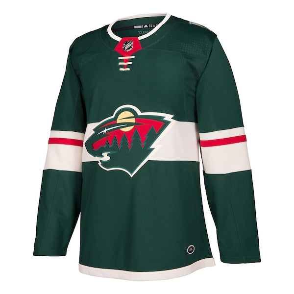 Minnesota Wild adidas Home Authentic Blank Jersey - Green - Image 2