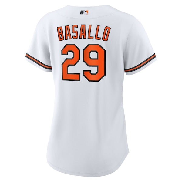 Samuel Basallo Baltimore Orioles Nike Women's Replica Player Jersey - White - Image 3