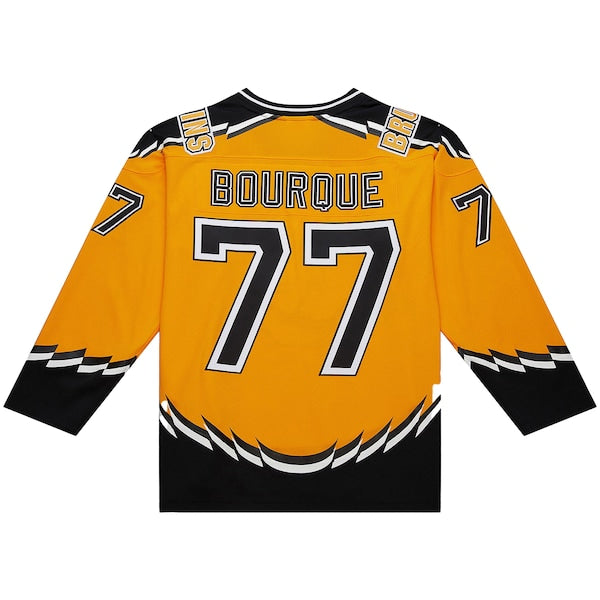 Ray Bourque Boston Bruins Big & Tall 1996-97 Blue Line 2.0 Jersey - Gold - Image 3