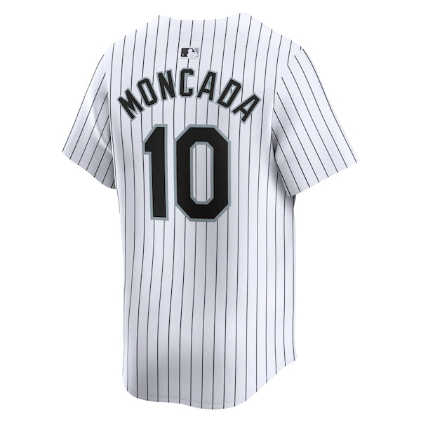 Yoan Moncada Chicago White Sox Nike Youth Home Limited Player Jersey - White - Image 3