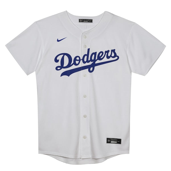 Freddie Freeman Los Angeles Dodgers Nike Preschool Home Replica Player Jersey - White - Image 2