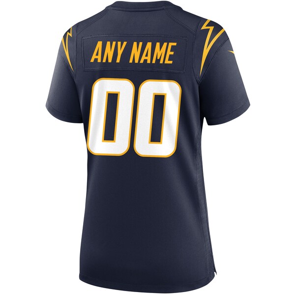 Los Angeles Chargers Nike Women's Alternate Custom Game Jersey - Navy - Image 3