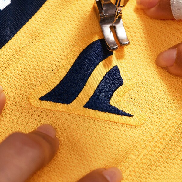 Nashville Predators Home Authentic Pro Jersey - Yellow - Image 7