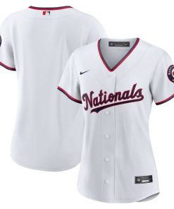 Washington Nationals Nike Women's Home Replica Team Jersey - White