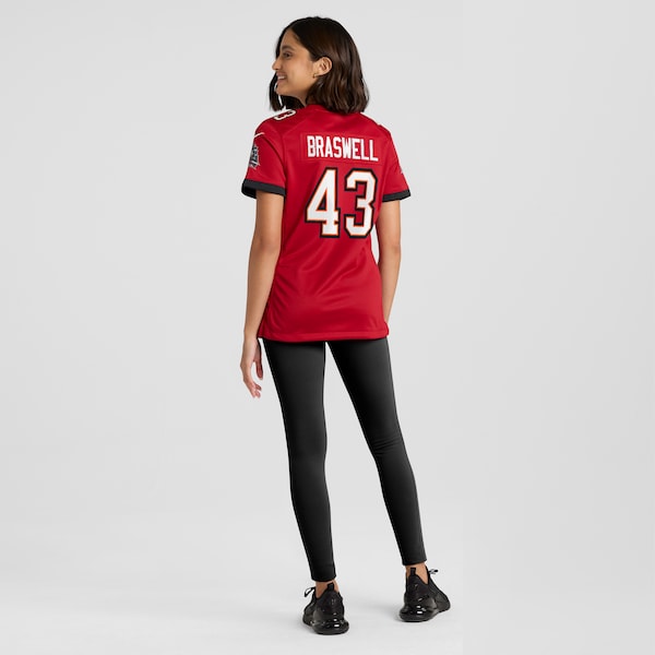 Chris Braswell Tampa Bay Buccaneers Nike Women's Game Jersey - Red - Image 5