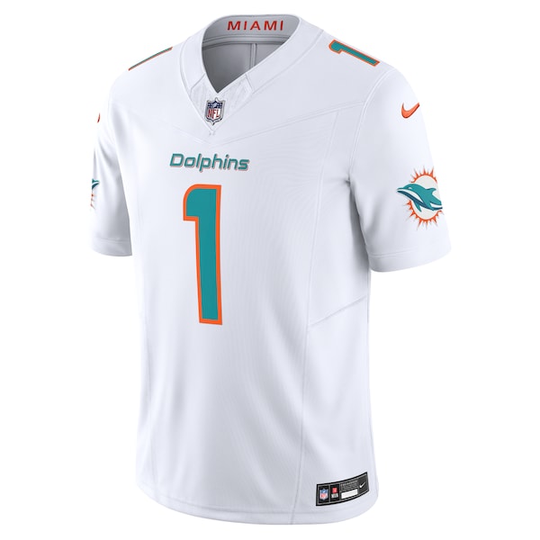 Tua Tagovailoa Miami Dolphins Nike Vapor F.U.S.E. Limited Jersey - White - Image 2
