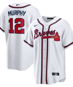 Sean Murphy Atlanta Braves Nike Replica Player Jersey - White