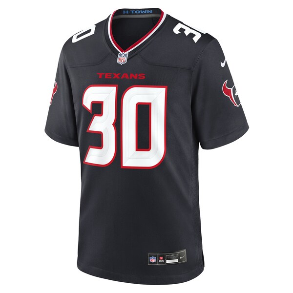 Anthony Averett Houston Texans Nike Team Game Jersey - Navy - Image 2