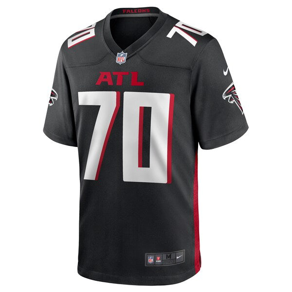 Jake Matthews Atlanta Falcons Nike Game Jersey - Black - Image 2