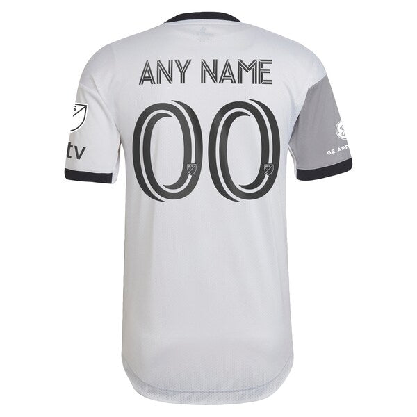 Toronto FC adidas 2024 Community Kit Authentic Custom Jersey - White - Image 3