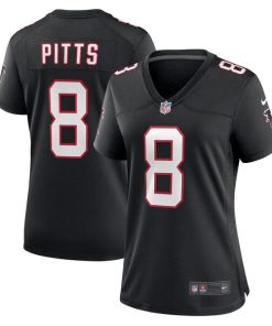 Kyle Pitts Atlanta Falcons Nike Women's Game Jersey - Black/Red