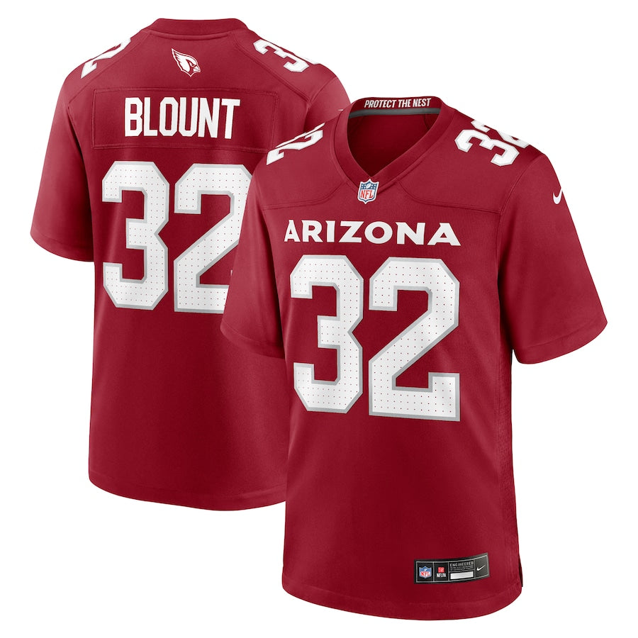 Joey Blount Arizona Cardinals Nike Game Jersey - Cardinal