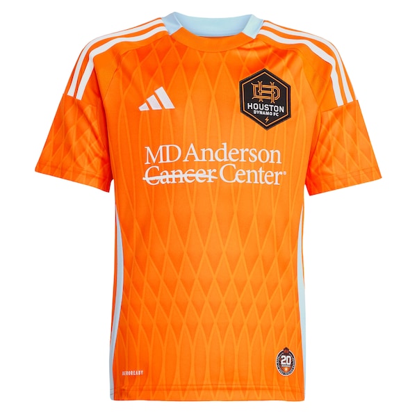 Houston Dynamo FC adidas Youth 2025 Season 20 Replica Jersey - Orange - Image 2