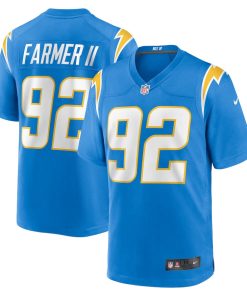 Andrew Farmer Los Angeles Chargers Nike Team Game Jersey -  Powder Blue
