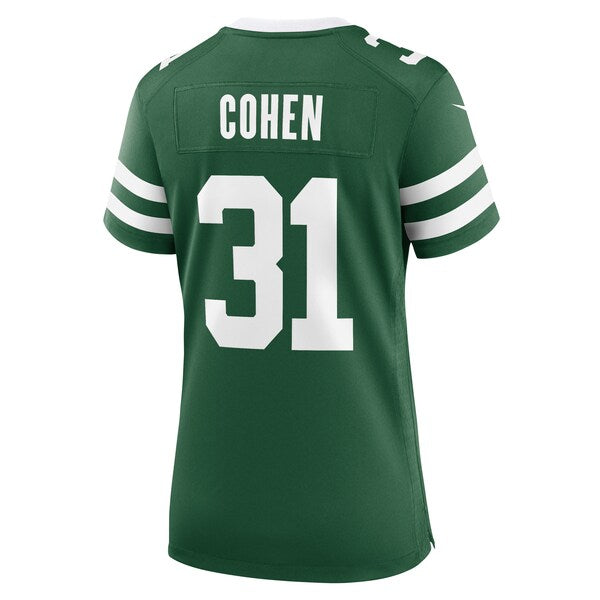 Tarik Cohen New York Jets Nike Women's Team Game Jersey - Legacy Green - Image 4