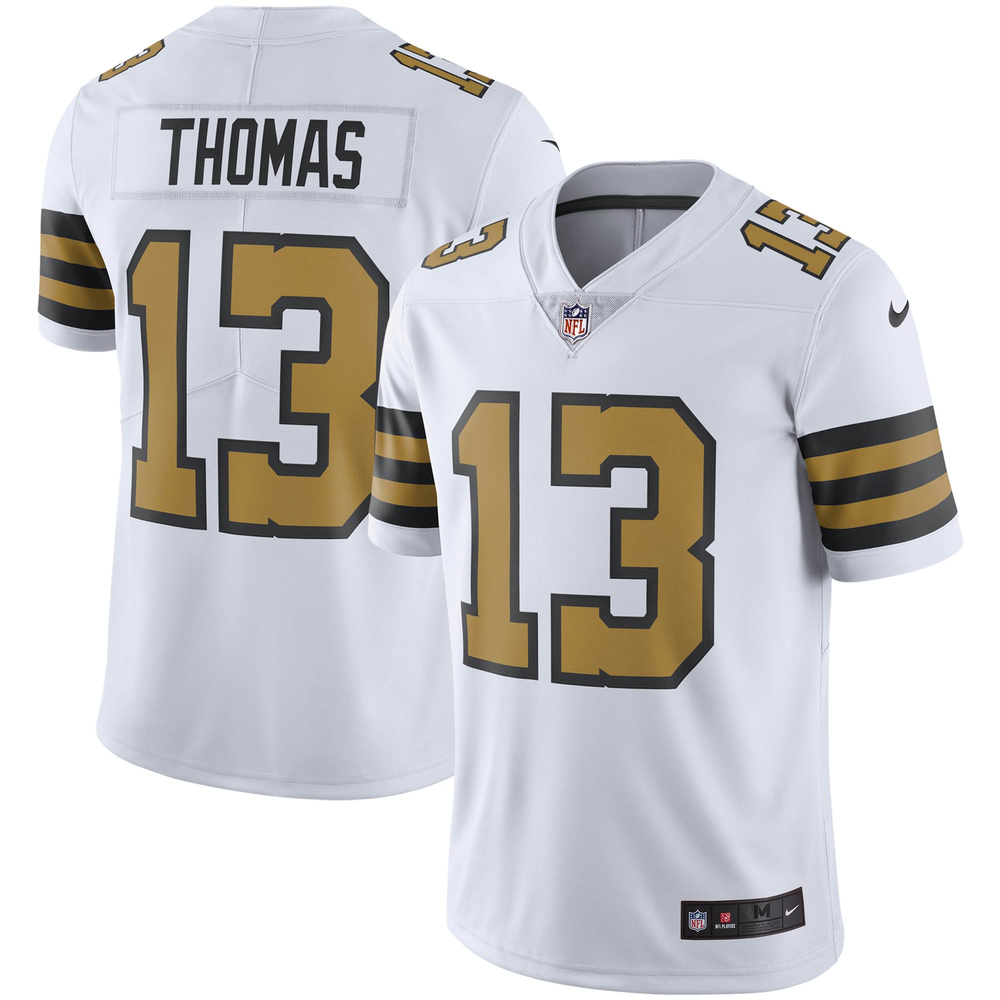 Michael Thomas New Orleans Saints Nike Vapor Untouchable Limited Player Jersey - Black/White - Image 6