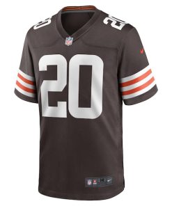 Alternative view of Pierre Strong Jr. Cleveland Browns Nike Team Game Jersey -  Brown