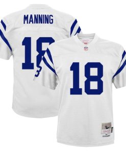 Peyton Manning Indianapolis Colts Youth 2006 Retired Player Legacy Jersey - White/Royal