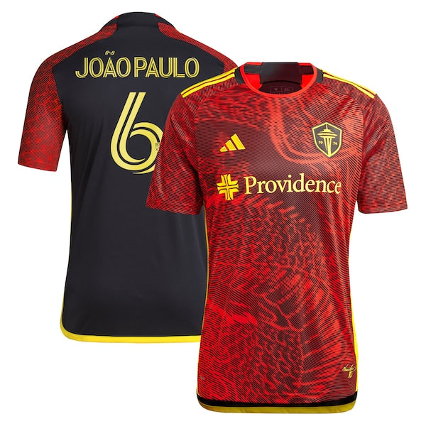 Joao Paulo Seattle Sounders FC adidas 2024 The Bruce Lee Kit Replica Player Jersey?ยจC Red