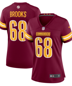 Curtis Brooks Washington Commanders Nike Women's  Game Jersey - Burgundy