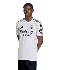 Alternative view of Los Merengues adidas 2025/26 Home Replica Jersey - White/Blue
