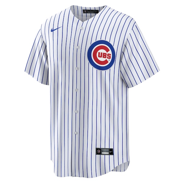 Patrick Wisdom Chicago Cubs Nike Home Replica Jersey - White - Image 2