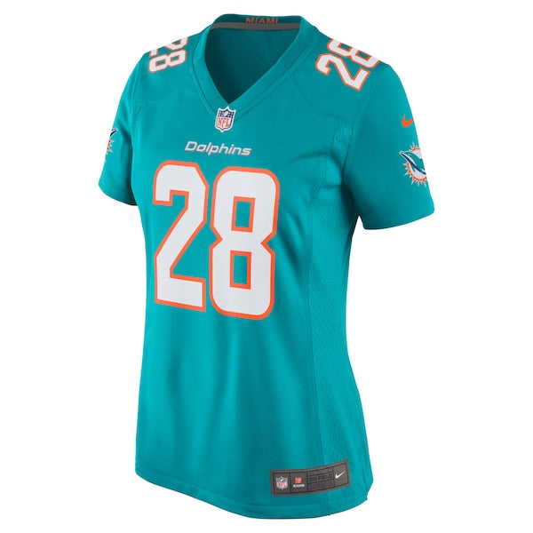 Devon Achane Miami Dolphins Nike Women's Player Game Jersey - Aqua - Image 2